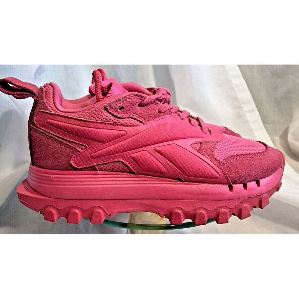 Reebok X Cardi B V2 Womens Fashion Shoes Sneakers Size 6 Hot Pink Fusion GW8876